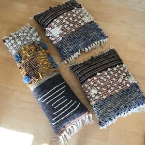 Anthropologie throw pillows